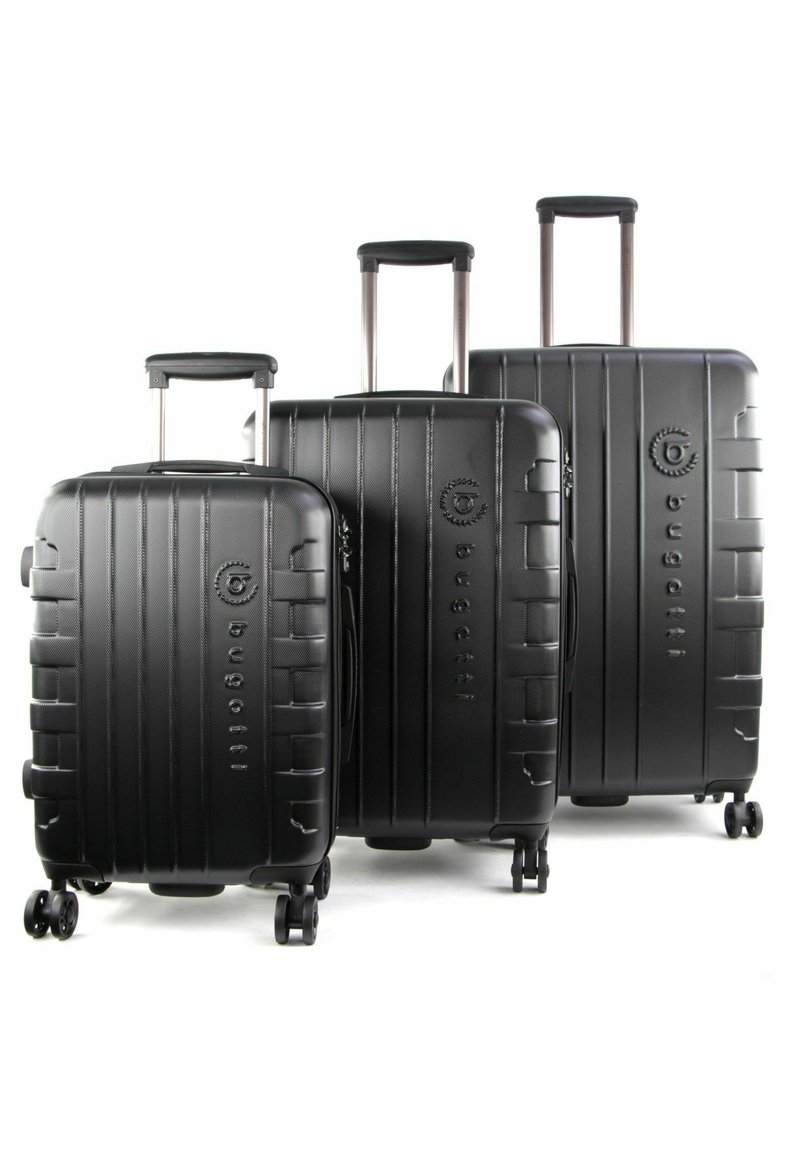 bugatti Luggage set black Zalando