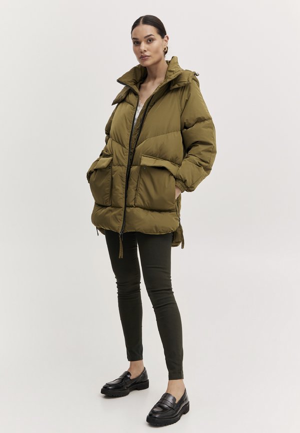 BYCristel - Down coat - military olive4