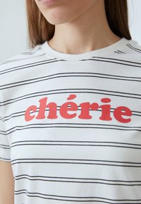 Anna Field T-shirt med print - white