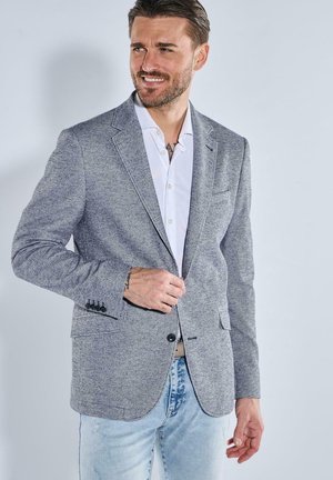 Emilio Adani MIT STRUKTURIERT - Blazer jacket - mittelblau