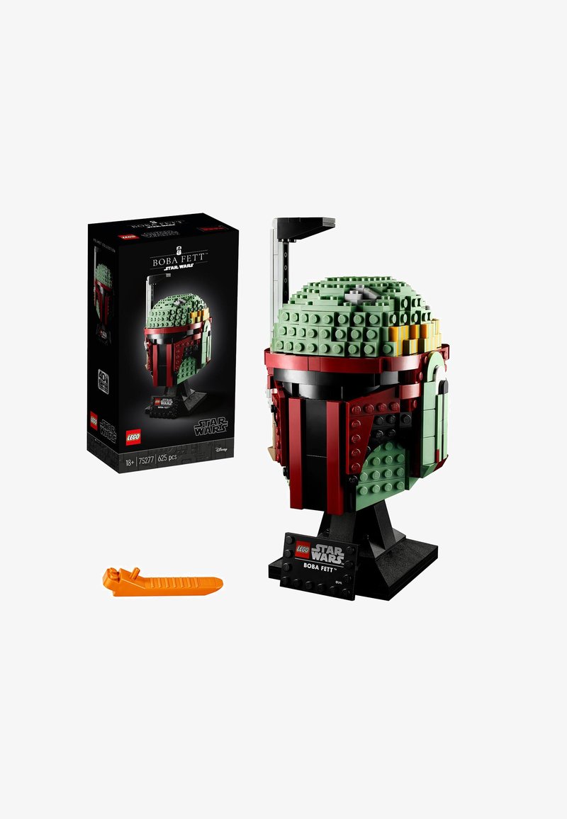 Kyglaring Kit di illuminazione a LED 75277 Star Wars Boba Fett Helmet Display Building Set (il modello non è incluso) (versione standard Kyglaring Kit di illuminazione a LED 75277 Star Wars Boba Fett Helmet Display Building Set (il modello non è incluso) (versione standard