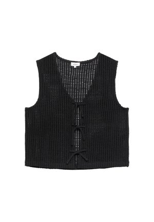 s.Oliver, INDOOR-WESTE - Weste - schwarz