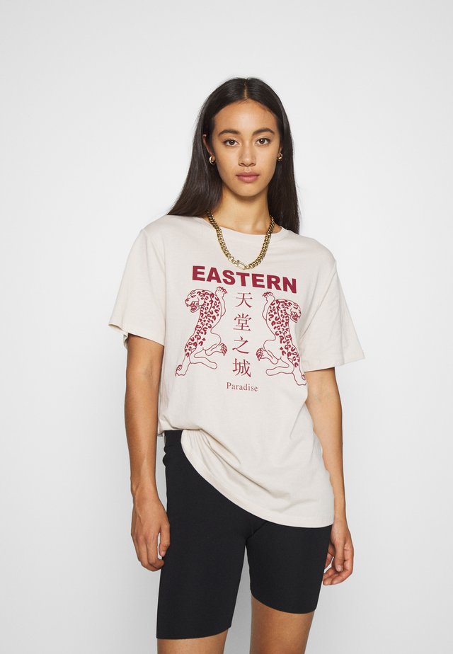 ELLIE TEE - T-shirts print - stone