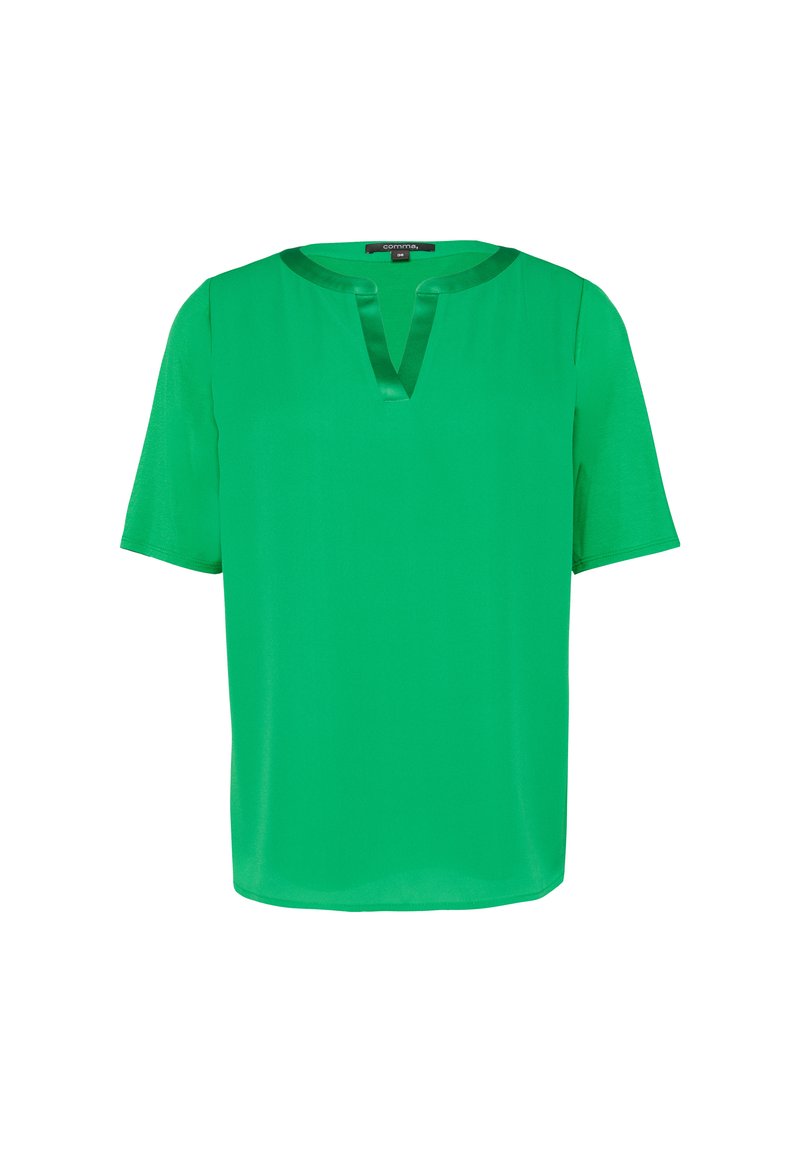 comma T-shirt basic groen