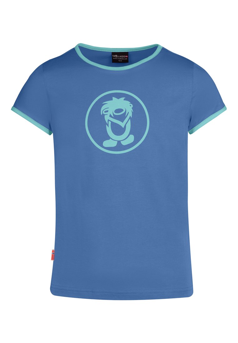 Trollkids T-shirt print blauw