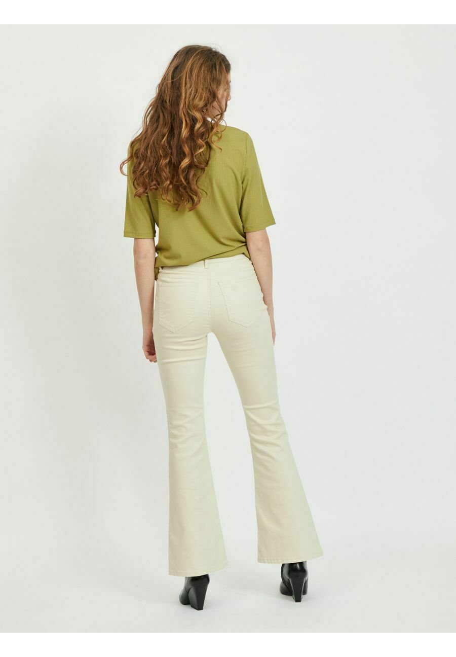 Vila Bootcut jeans - birch/beige - Zalando.de