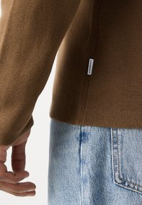 Lindbergh SHAWL COLLAR CARDIGAN - Kardiganas - brown