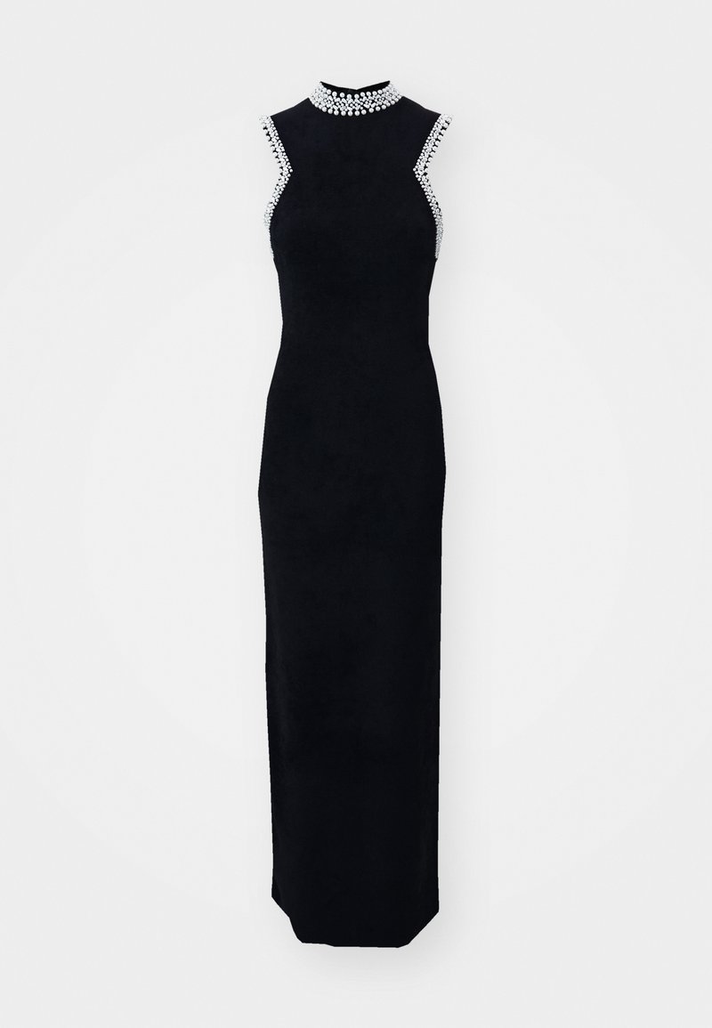 Robe Sandro noire, taille 3, détail dentelle élégant (D'occasion) à