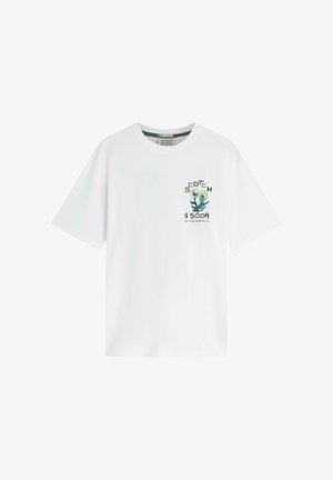 Scotch & Soda, T-Shirt print - weiß