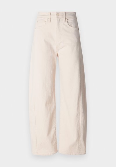 Mother THE HALF PIPE ANKLE - Džinsi ar platām starām - off-white