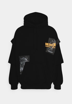 S-UBBER FELPA UNISEX - Mikina na zip - black