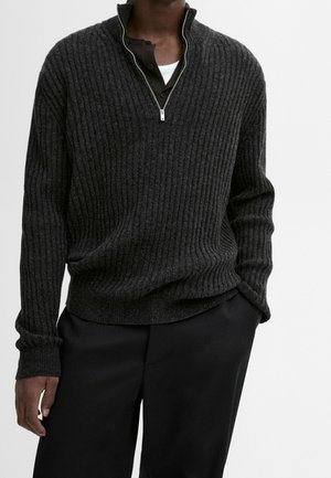 Strickpullover - dark grey