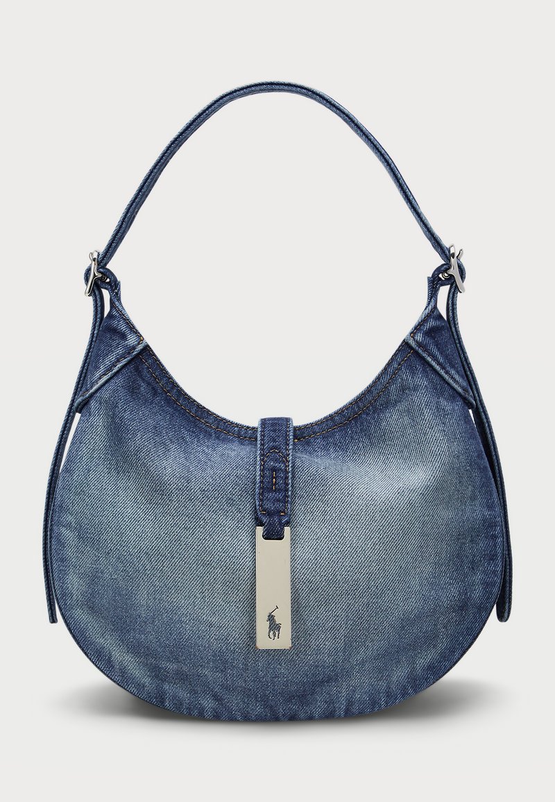 Polo Ralph Lauren POLO ID DENIM SMALL SHOULDER BAG - Τσάντα χειρός - dark wash