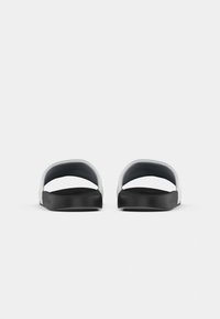 Calvin Klein Jeans SLIDE MONO - Papucsszandálok - bright white/black