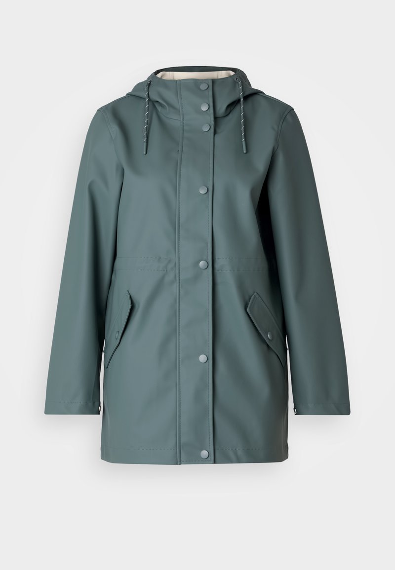 Vero Moda Petite Regenjas donkergroen
