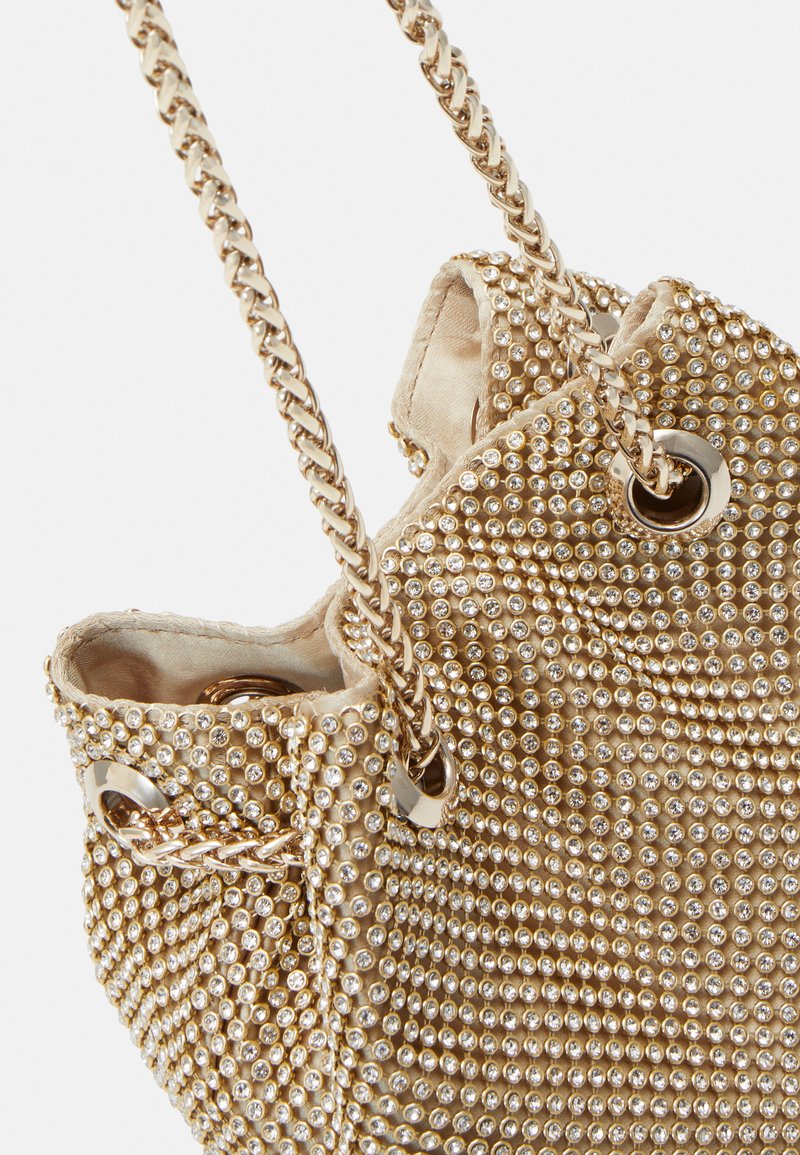 Guess LUA POUCH Handtasche gold-coloured/goldfarben