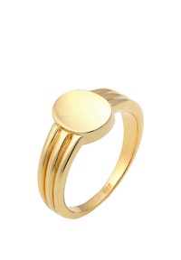 PLATE DESIGN - Ring - gold-coloured