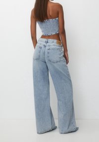 PULL&BEAR Vaqueros a campana - blue denim
