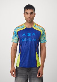 adidas Performance ORLANDO PIRATES X NTS UBP - Jalkapallopaita - mystery ink/unity orange/bluebird/semi solar yellow