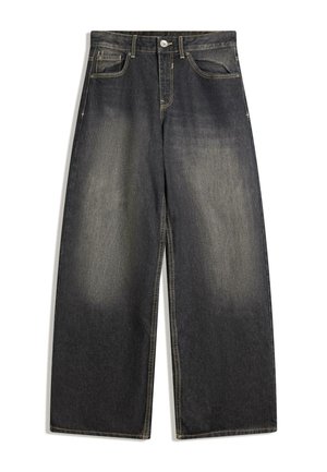 BOYFRIEND - Laza szabású farmerek - black