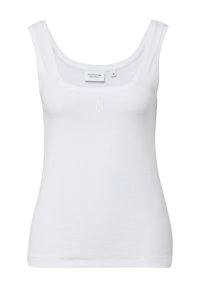 comma casual identity Top - weiß