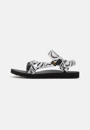 ORIGINAL UNIVERSAL ZAPPY - Outdoorsandalen - black/white
