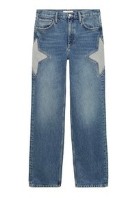 Mango Jeans straight leg - blue