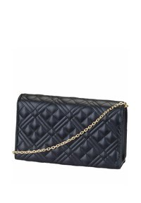 Love Moschino SMART DAILY - Borsa a tracolla - black galvanica oro