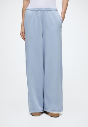 GAP BAGGY WIDE LEG SWEATPANT - Παντελόνι φόρμας - light blue