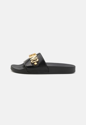 MOSCHINO POOL SLIDE - Mules - nero