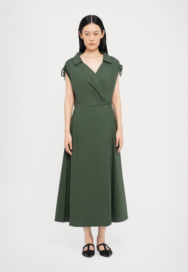RIVERA - Maxi dress - verde scuro