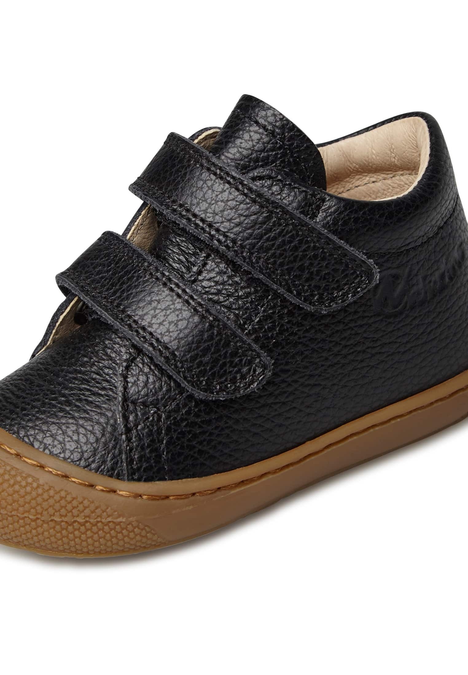 Baskets En Cuir Naturino Pour Enfant - Double Velcro, Semelle Cuir Intérieure, Caoutchouc Antidérapant