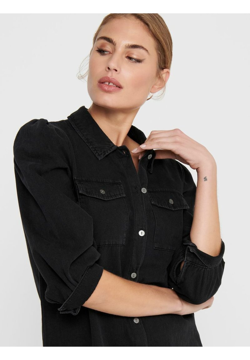Damen Freizeitkleider | ONLY Jeanskleid black denim - HV56408 Damen Freizeitkleider | ONLY Jeanskleid black denim - HV56408