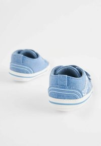 Next TWO STRAP PRAM  - Baskets basses - blue denim dinosaur