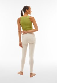 Freddy WR.UP IN NAVETTA CON VITA STILE BUSTIER. - Pantalones - crystal gray