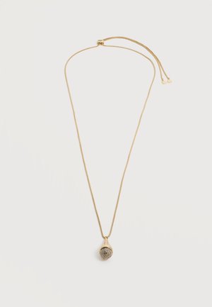 DKNY, PAVE BEAD ADJ PENDANT - Κολιέ - gold-coloured