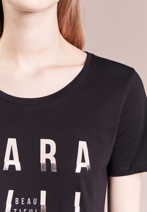 BOSS CASUAL T-Shirt print - black