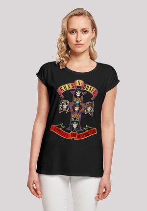 GUNS 'N' ROSES BAND APPETITE FOR DESTRUCTION - Print T-shirt - black