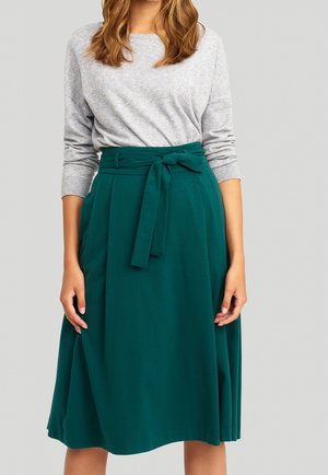 A-lijn rok - dark green