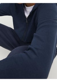 Jack & Jones Junior Felpa con zip - dark blue