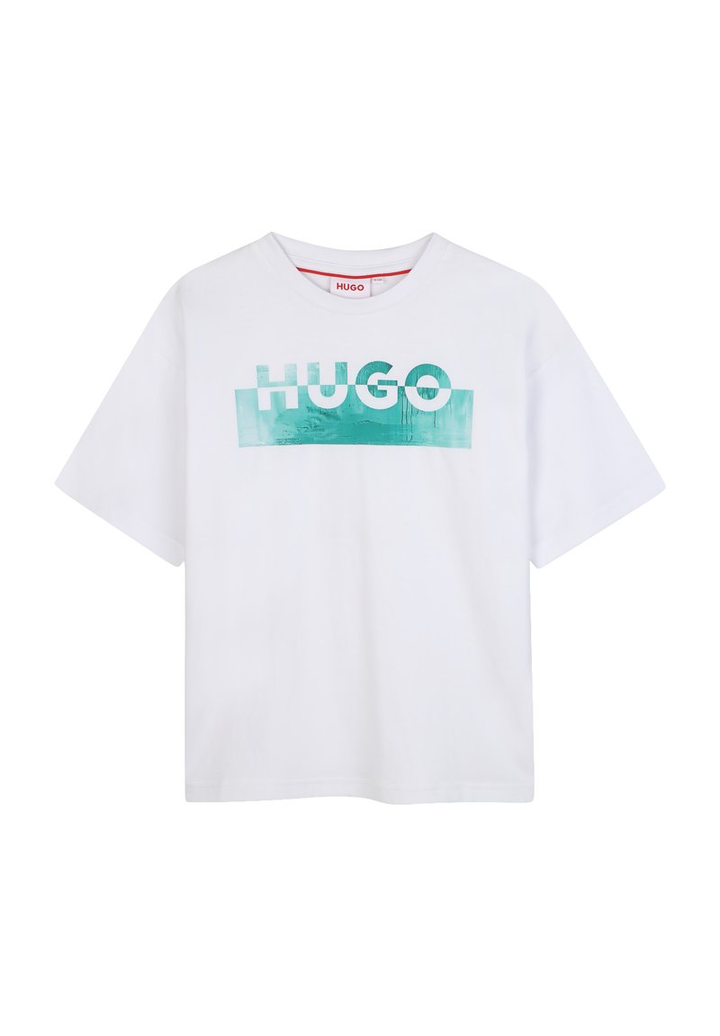 HUGO Kids T-shirt print wit