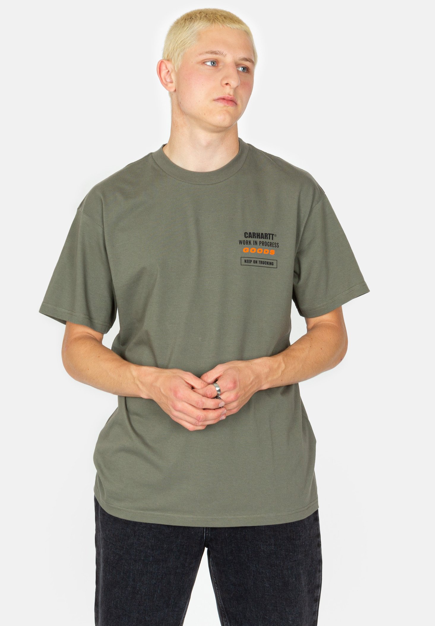 Olive Carhartt WIP T-Shirt online 