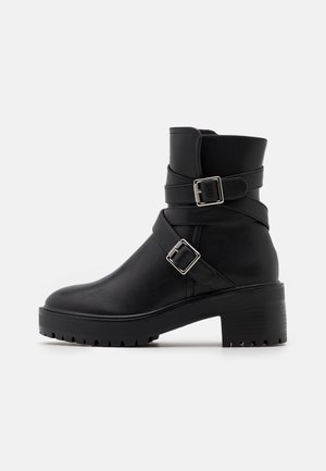 Cowboy- / bikerstøvlette - black