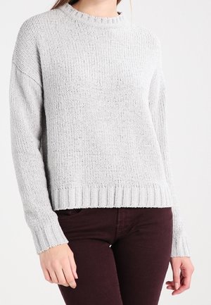 Trui - mottled light grey