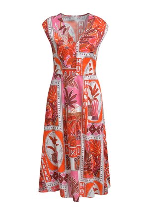 MILANO ITALY, MILANO ITALY ÄRMELLOSES MIDIKLEID MIT ALL OVER PRINT - Day dress - pink