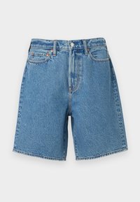 BAGGY  - Shorts di jeans - blue denim