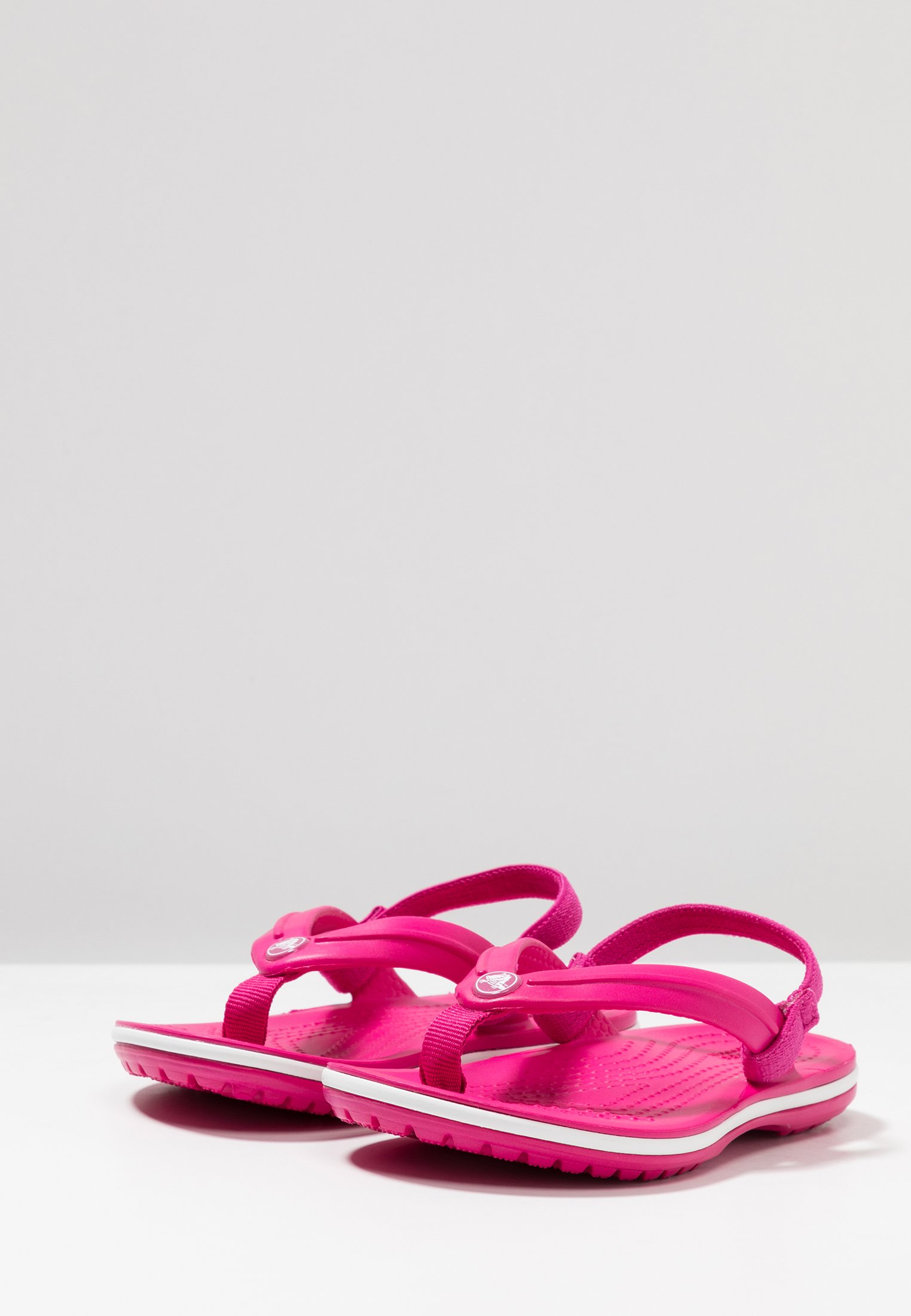 Crocs CROCBAND STRAP FLIP RELAXED FIT Badesko candy pink Crocs CROCBAND STRAP FLIP RELAXED FIT Badesko candy pink