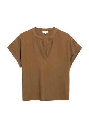 s.Oliver T-SHIRT - T-shirt basique - dunkelbraun