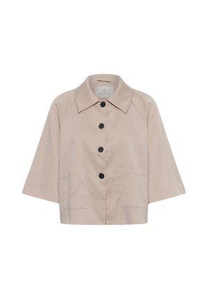 Kaffe, KAJULIE JACKET - Summer jacket - feather gray melange cc