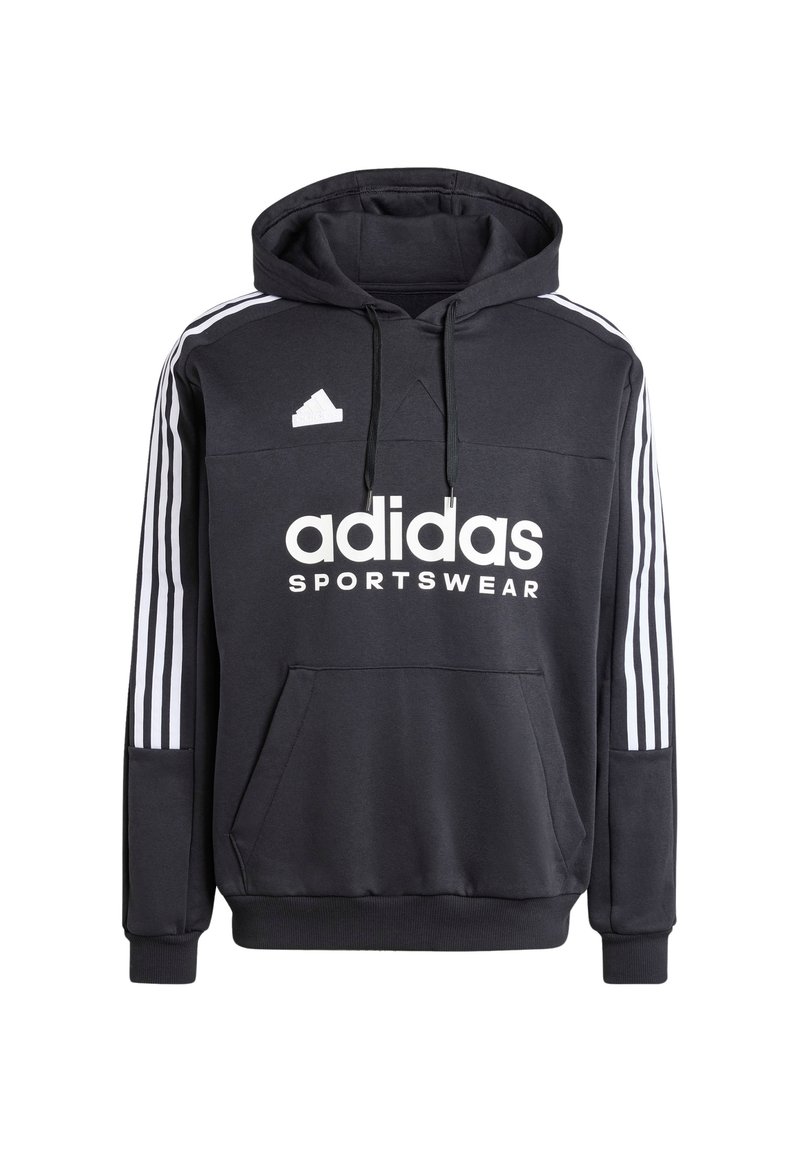 adidas Performance Felpa con cappuccio black/nero